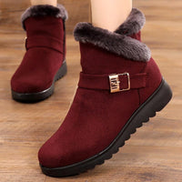 No-slip winter boots women shoes 2022 new zipper snow boots BENNYS 