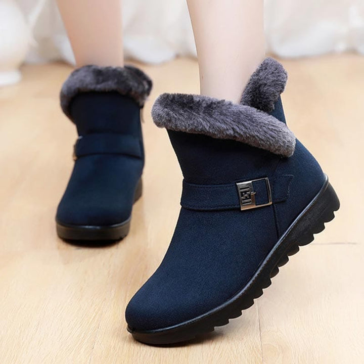 No-slip winter boots women shoes 2022 new zipper snow boots BENNYS 