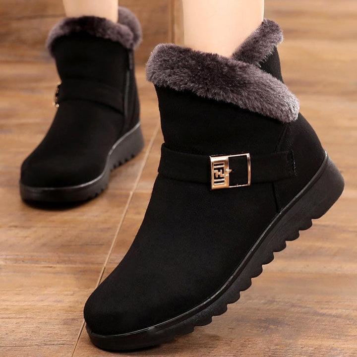 No-slip winter boots women shoes 2022 new zipper snow boots BENNYS 