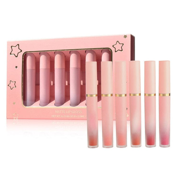 Non-stick Cup Non-fading Matte Velvet Lip Gloss Set BENNYS 