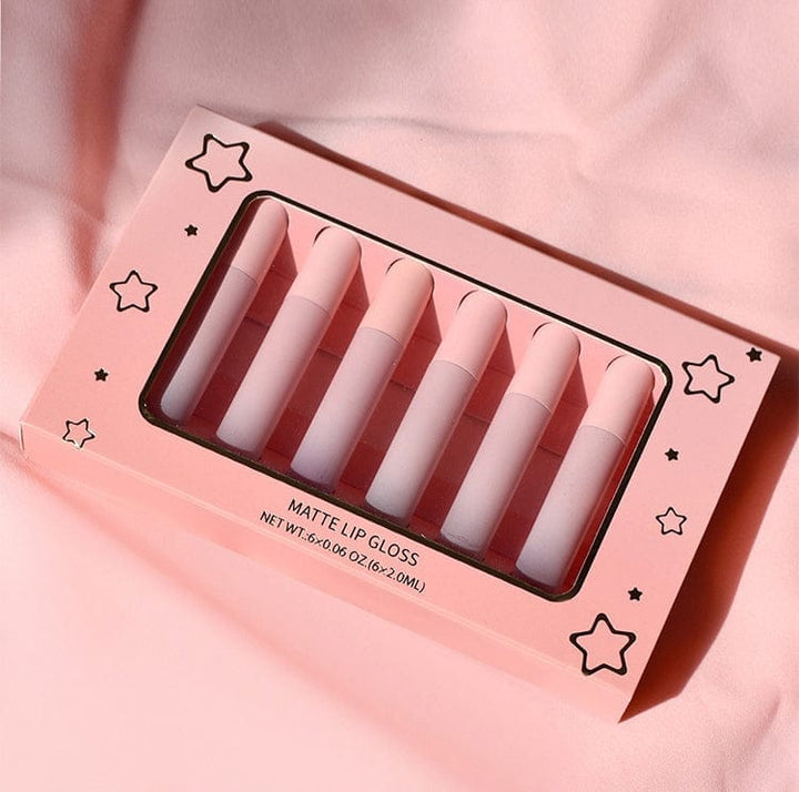 Non-stick Cup Non-fading Matte Velvet Lip Gloss Set BENNYS 