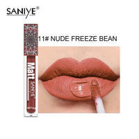 Nude Lip Gloss Waterproof Liquid Matte Lipstick Long Lasting 4g BENNYS 