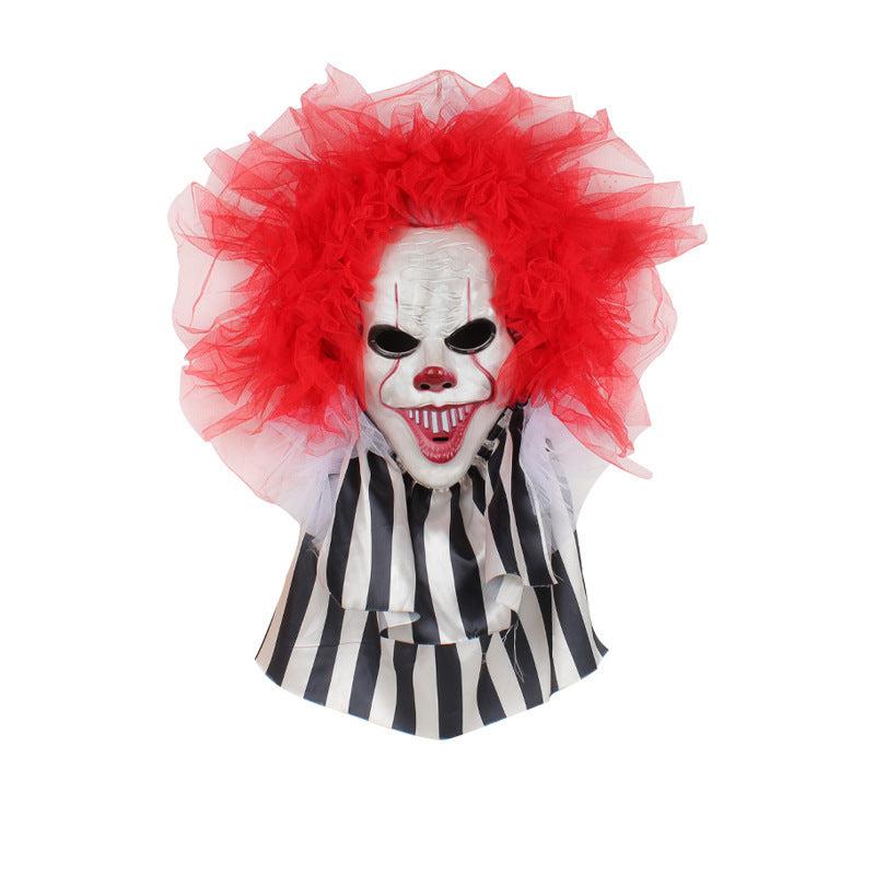 Halloween Wreath Decoration Wall Hanging Clown-Halloween-Bennys Beauty World