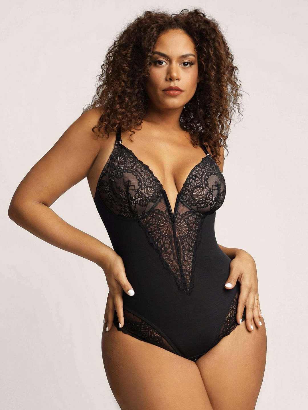 Lace Shapewear Women's Jumpsuit Waist Shaping Rompers-Shapewear-Bennys Beauty World