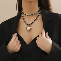 Double-layer Chains Design Necklace For Women-necklace-Bennys Beauty World