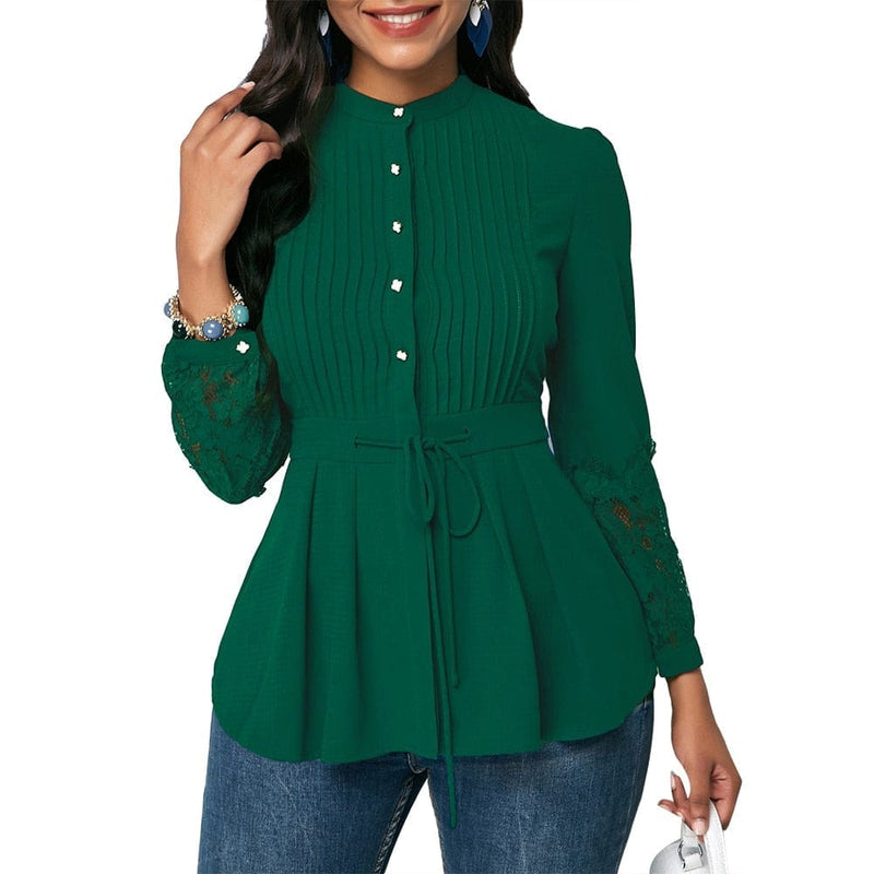 Office Lady Shirt Plus Size Blouse  For women BENNYS 