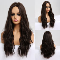 Ombre Synthetic Wigs for Women Wavy Cosplay Wigs Heat Resistant BENNYS 