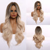 Ombre Synthetic Wigs for Women Wavy Cosplay Wigs Heat Resistant BENNYS 