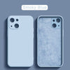 Original Square Liquid Silicone Phone Case For iPhone BENNYS 