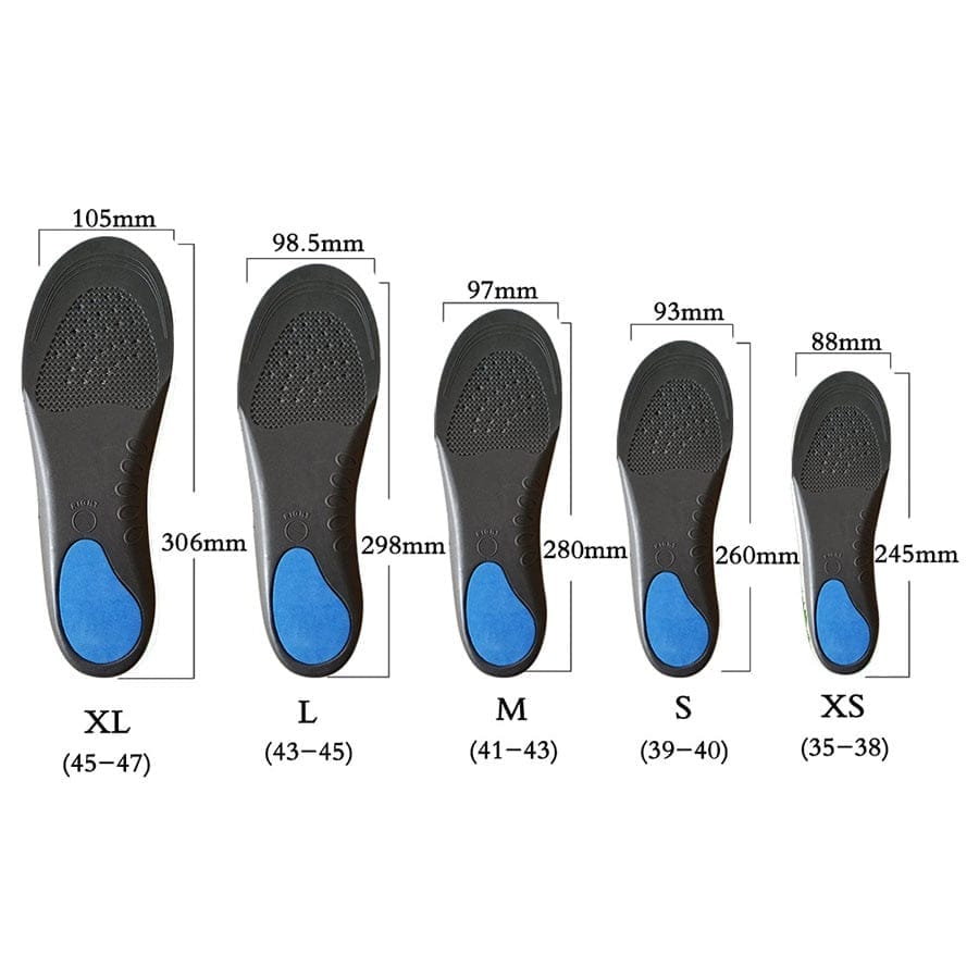 Orthopaedic insoles Arch Support Shoe Inserts BENNYS 