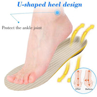 Orthopedic Insoles Orthotics Flat Foot Health Sole Pad For Shoes BENNYS 