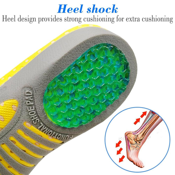 Orthopedic Insoles Orthotics Flat Foot Health Sole Pad For Shoes BENNYS 