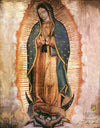 Our Lady Of Guadalupe Oil Painting Canvas Wall Art BENNYS 