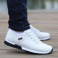 Outdoor Breathable Sneakers For Men PU Leather Business Casual Shoes BENNYS 