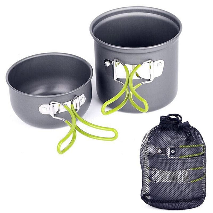 Outdoor Camping Tableware Kit Outdoor Cookware Set BENNYS 