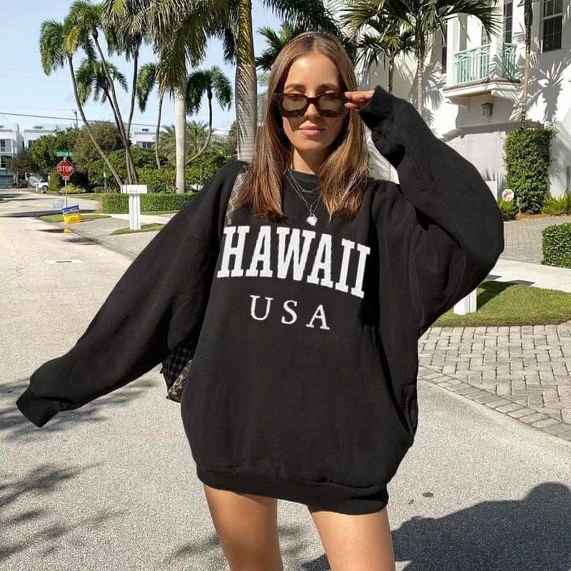 Crew neck cheap oversized sweatshirt