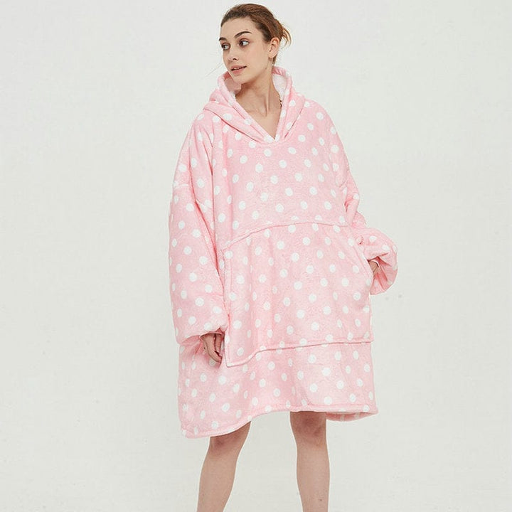 Oversized Wearable Blanket Hoodie Winter Cute  Home-wear BENNYS 