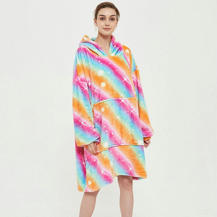 Oversized Wearable Blanket Hoodie Winter Cute  Home-wear BENNYS 