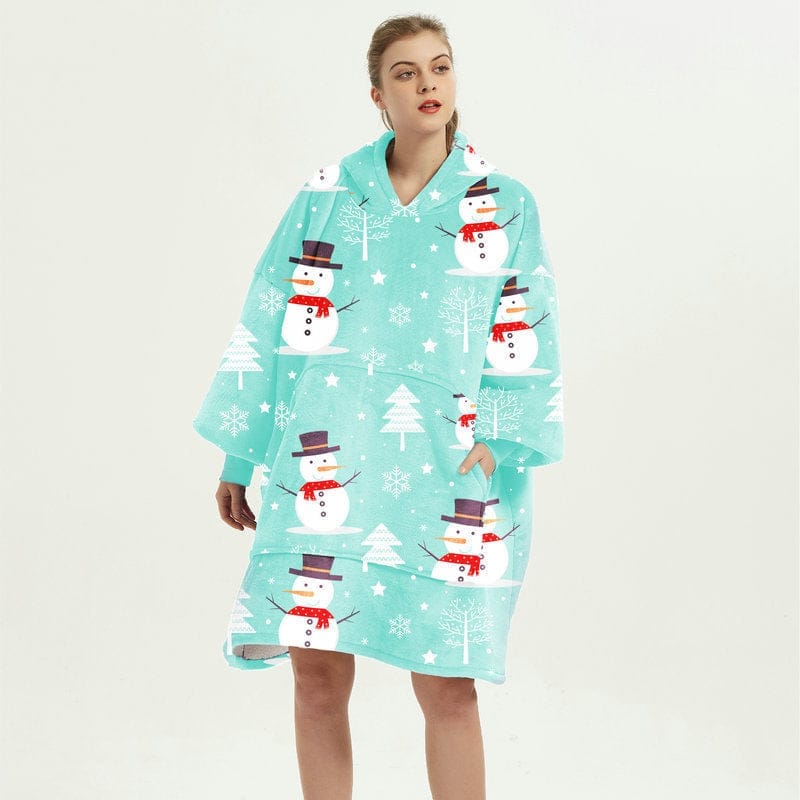 Oversized Wearable Blanket Hoodie Winter Cute  Home-wear BENNYS 