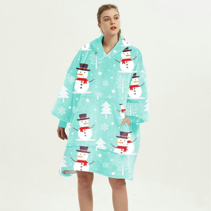 Oversized Wearable Blanket Hoodie Winter Cute  Home-wear BENNYS 