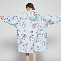 Oversized Wearable Blanket Hoodie Winter Cute  Home-wear BENNYS 