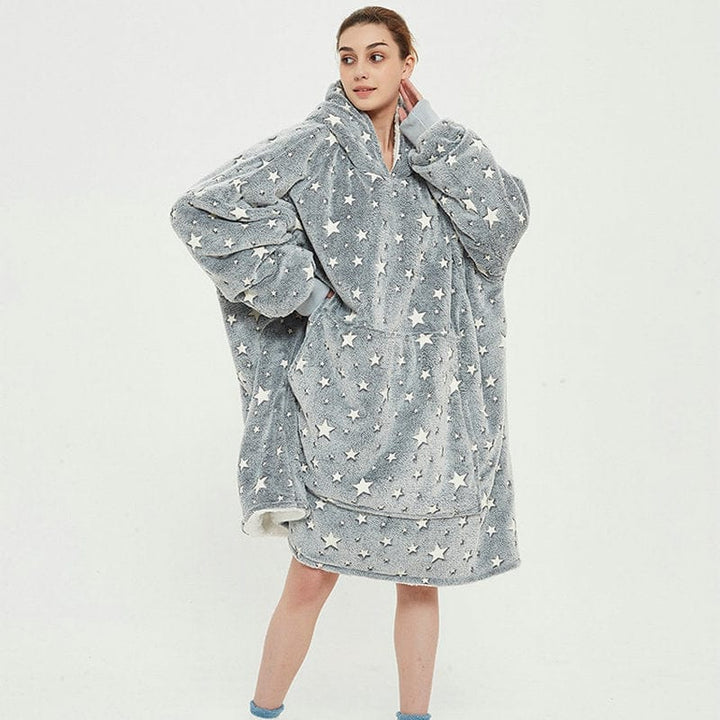 Oversized Wearable Blanket Hoodie Winter Cute  Home-wear BENNYS 