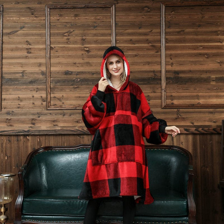 Oversized Wearable Blanket Hoodie Winter Cute  Home-wear BENNYS 