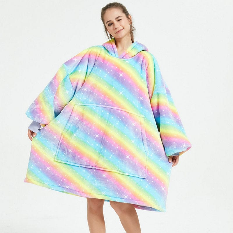 Oversized Wearable Blanket Hoodie Winter Cute  Home-wear BENNYS 