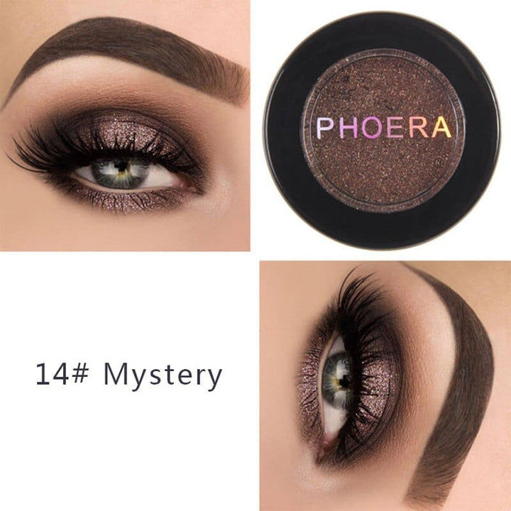 PHOERA Glitter Metal Eyeshadow Makeup Glitter Eye Shadow BENNYS 