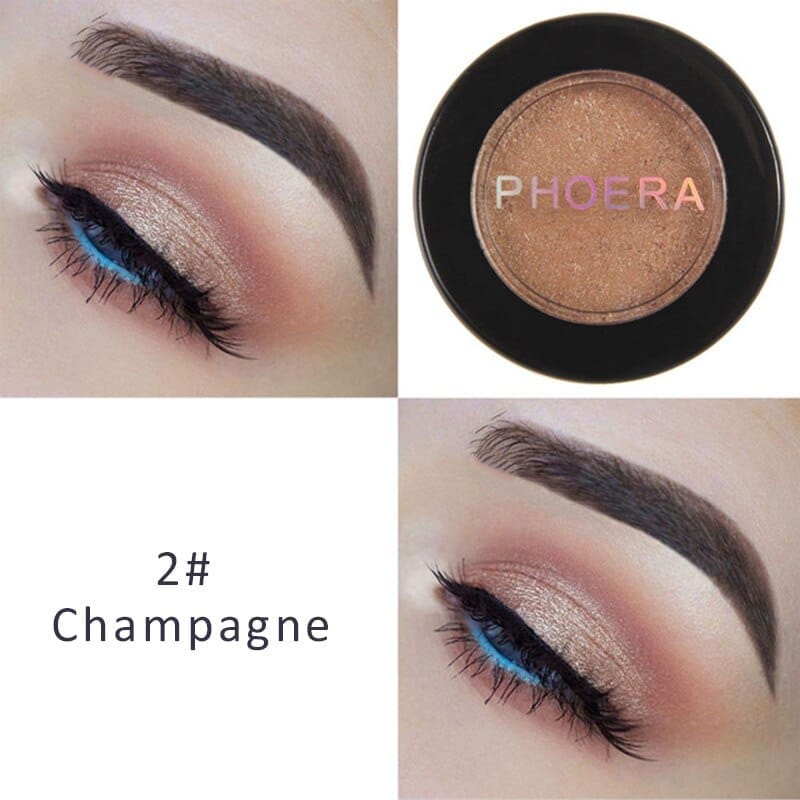 PHOERA Glitter Metal Eyeshadow Makeup Glitter Eye Shadow BENNYS 