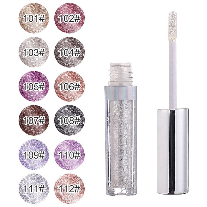 PHOERA Liquid Eyeshadow Metallic Diamond Shiny Pigmented Eye Shadow BENNYS 