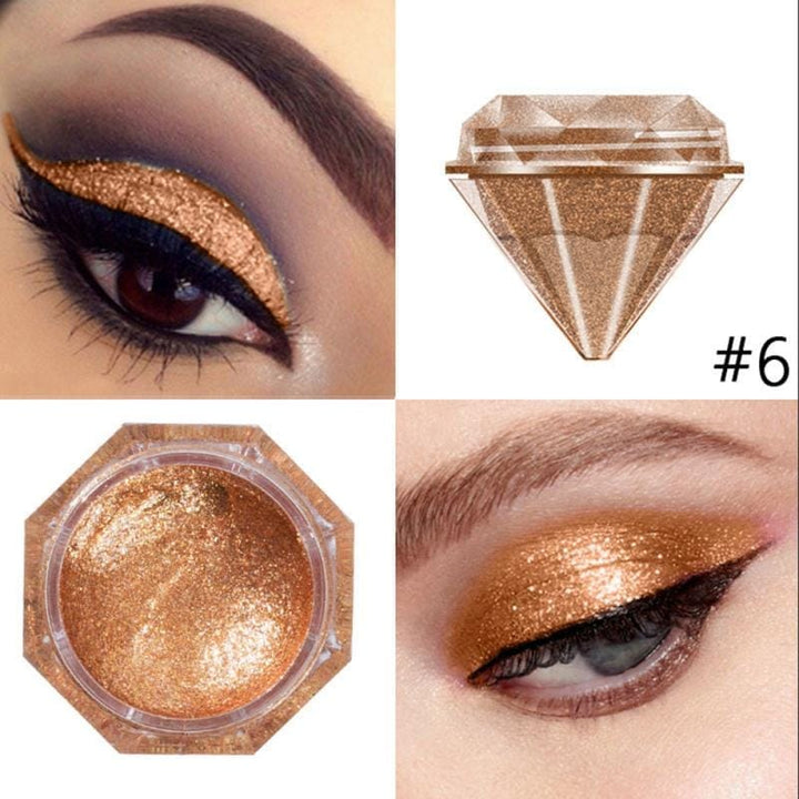 PHOERA Liquid Eyeshadow Metallic Diamond Shiny Pigmented Eye Shadow BENNYS 