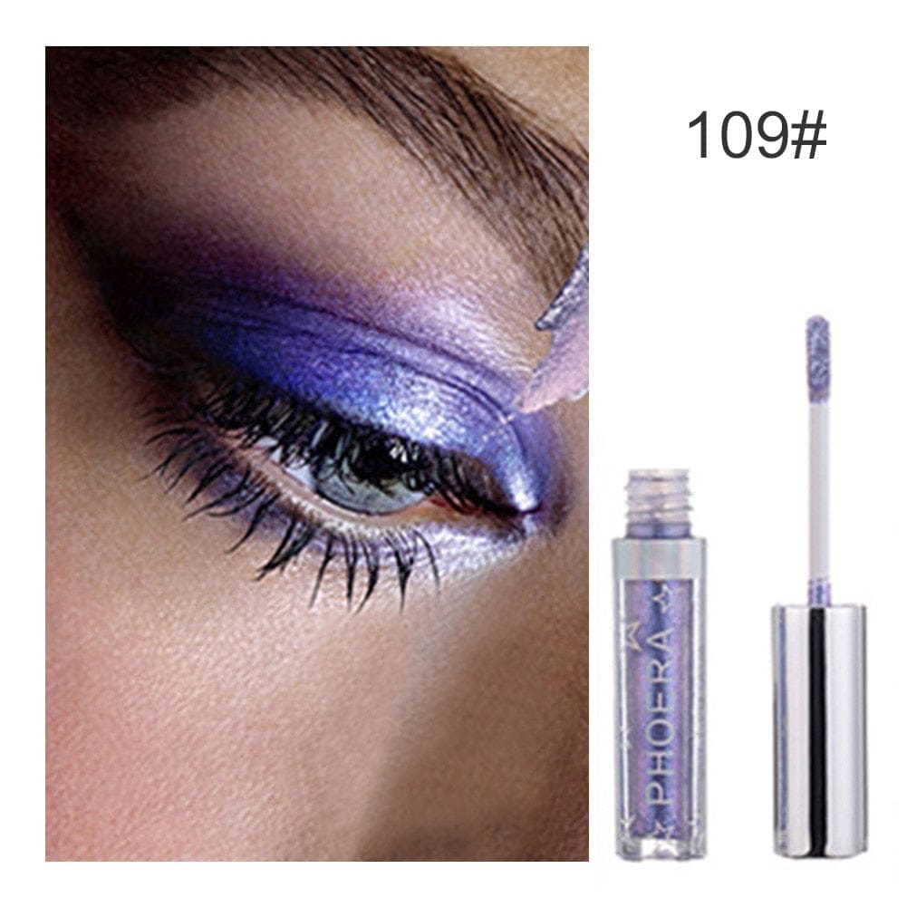 PHOERA Liquid Eyeshadow Metallic Diamond Shiny Pigmented Eye Shadow BENNYS 