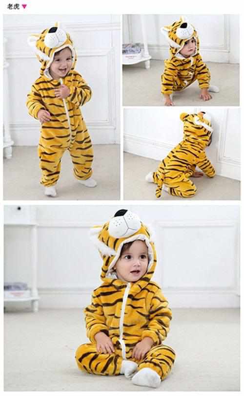 Panda Winter Baby/Newborn Clothes Infant Baby Girls/Boys Rompers/Jumpsuit BENNYS 