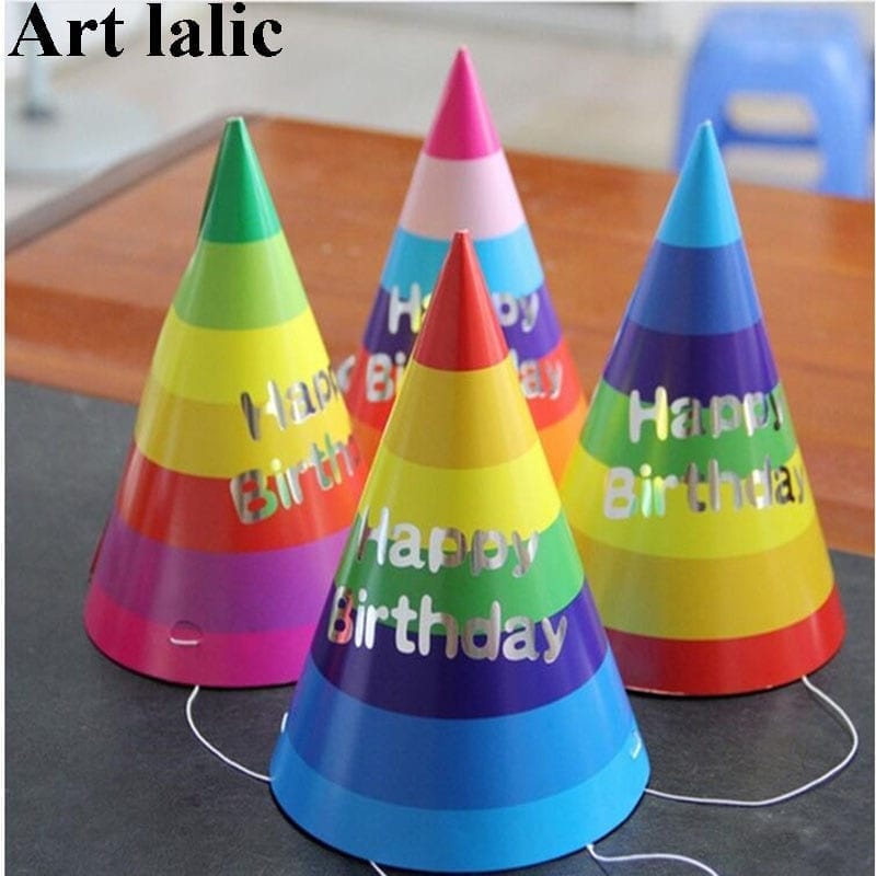 Paper Cone Birthday Hats Party Decorations For Adult And Kids BENNYS 