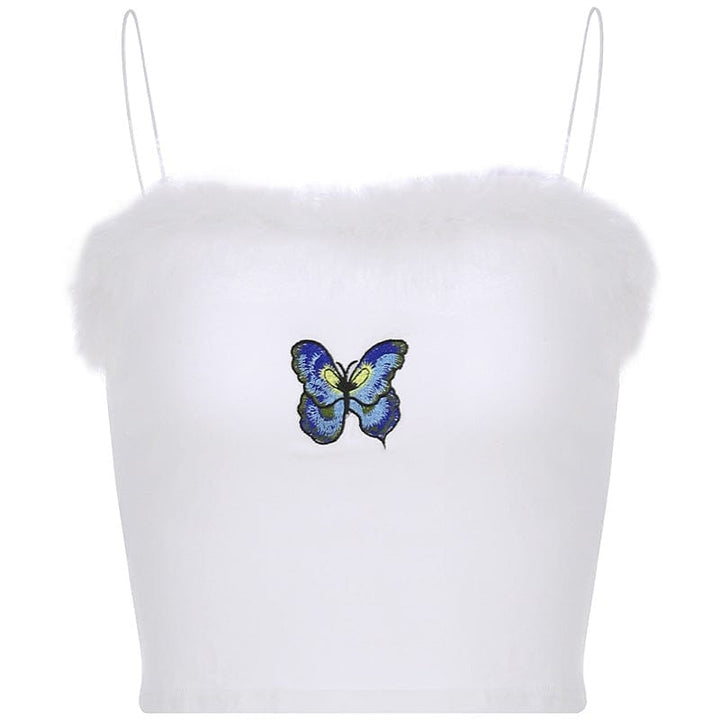 Patchwork Cute Crop Top For Women BENNYS 