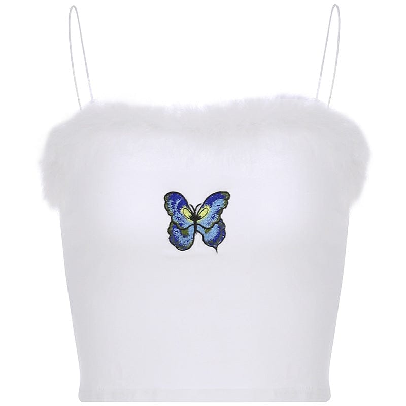 Patchwork Cute Crop Top For Women BENNYS 