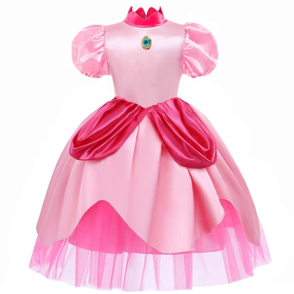 Peach Princess Cosplay Dress Girls Fancy Clothes BENNYS 