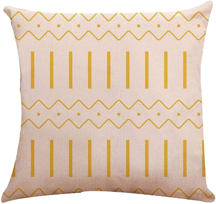 Pillow Covers 18X18, Sofa Throw Pillow Covers 18X18 Inch 45X45 Cm (Set of 4) BENNYS 