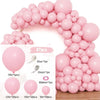 Pink Balloon Garland Arch Kit Happy Birthday Party Decoration For Kids BENNYS 