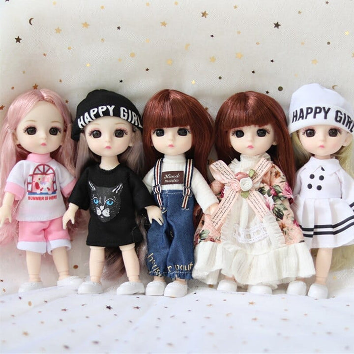 Plastic Fashion Dolls With Clothes And Shoes BENNYS 