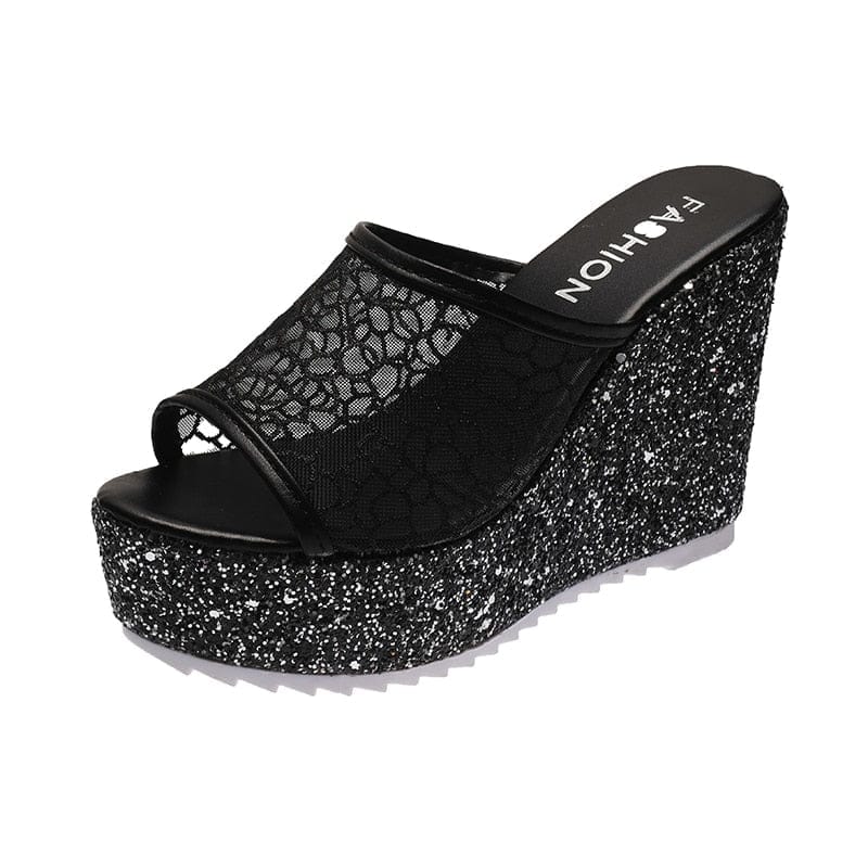 Platform High Heels Wedge Sandals BENNYS 