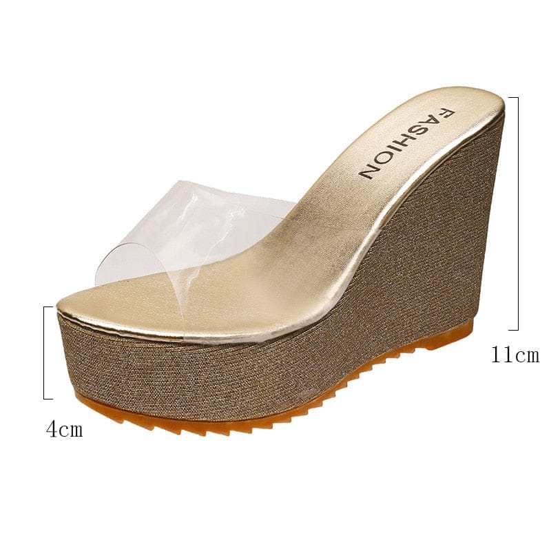 Platform High Heels Wedge Sandals BENNYS 