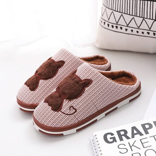 Platform slippers Winter For Women Warm Soft Shoes for Women Large size 12 BENNYS 