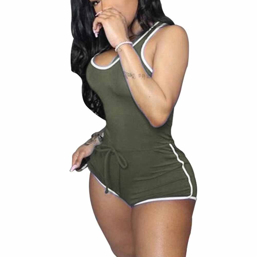 Plus Size 3XL Jumpsuits Body Adjustable Women's Playsuit BENNYS 