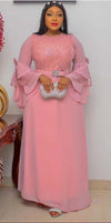 PlSize African Party Dresses for Women Elegant Kaftan Maxi Dress BENNYS 