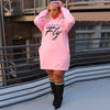 Plus Size Hoodies For Female Big Blouse Hooded Top BENNYS 