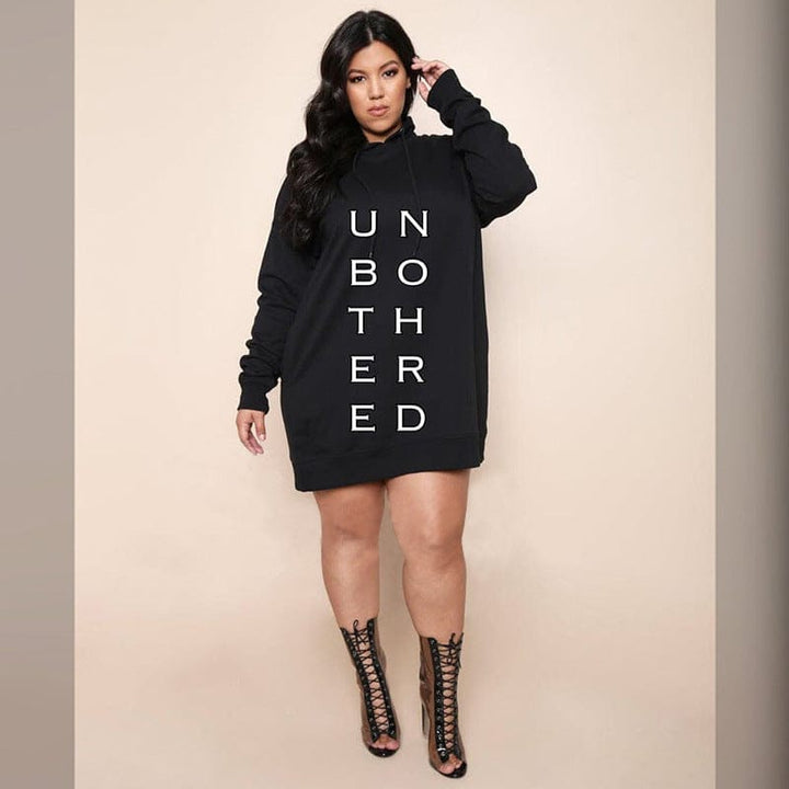 Plus Size Hoodies For Female Big Blouse Hooded Top BENNYS 