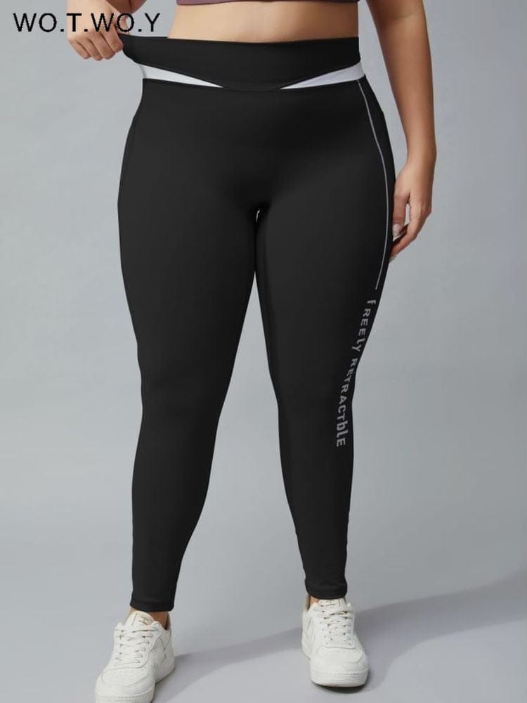 Women's sexy high waist leggings plus size trousers Snickers