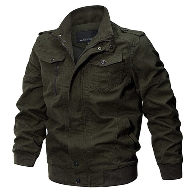 Plus size military deals jacket black